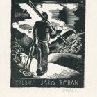 Ex-libris (bookplate) - Jaro Beran