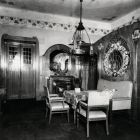 Interior photograph - hall in Béla Bedő's house (Honvéd str. 3.)designed by Emil Vidor