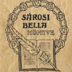 Ex-libris (bookplate) - Bella Sárosi