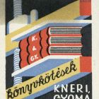 Reklámbélyeg - Kner Printing Company, Gyoma