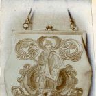 Exhibition photograph - engraved leather bag, Christmas Exhibition of the Association of Applied Arts 1903