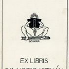 Ex-libris (bookplate) - Dr. István Lustig