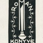 Ex-libris (bookplate) - Book of (Károly) Román (ipse)