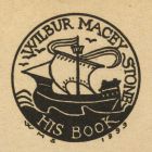 Ex-libris (bookplate) - Wilbur Macey Stone
