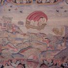 Tapestry - hunting scene on the seaside