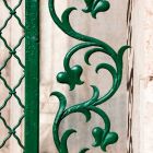 Architectural photograph - wrought-iron railing of the open entrance hall, Museum of Applied Arts