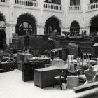 Interior photograph - rearrangement of the furniture collection of the Museum of Applied Arts