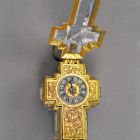 Cross-shaped jewel watch