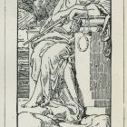 Ex-libris (bookplate) - Ferenc József University, Kolozsvár