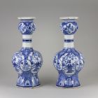 Pair of vases - With chinoiserie decoration