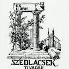 Ex-libris (bookplate) - Tivadar Szedlacsek