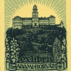 Ex-libris (bookplate) - Dr. Adami Horváth