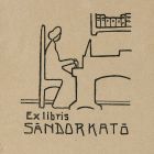 Ex-libris (bookplate) - Kató Sándor