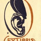 Ex-libris (bookplate) - E. Meier