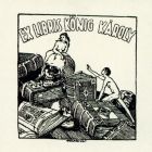 Ex-libris (bookplate) - Károly König