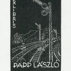 Ex-libris (bookplate) - László Papp (Patonay-Papp)