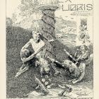 Ex-libris (bookplate) - Rezső Fertőszentmiklosi Artner