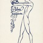 Ex-libris (bookplate) - Sándor Fried