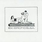 Ex-libris (bookplate) - Ex -eroticis SA