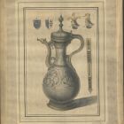 Drawing - the watercolor copy of the so called  Gaigniers-Fonthill vase