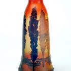 Vase - With waterside landscape and poplars