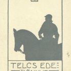 Ex-libris (bookplate) - Book of Ede Telcs