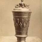 Photograph - so called "Apostle-cup"  at the Exhibition of Applied Arts 1876