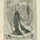 Ex-libris (bookplate) - Ladislaus Ábrahám