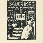 Occasional graphics - New Year's greeting: Happy New Year, Imre Bauer