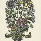 Ex-libris (bookplate) - Tona Dremmers