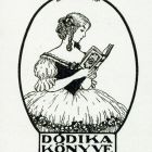 Ex-libris (bookplate) - Book of Dódika
