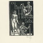 Ex-libris (bookplate) - Hermann Seidl