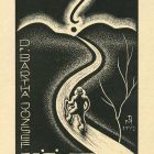 Ex-libris (bookplate) - The book of Dr. József Bartha