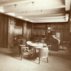 Interior photograph - office in the building of the Hungarian General Credit Bank