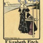 Ex-libris (bookplate) - Elizabeth Fitch Crane