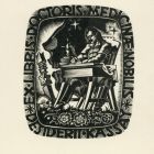 Ex-libris (bookplate) - Desiderii Kassay