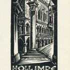 Ex-libris (bookplate) - Book of Imre Holl