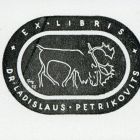 Ex-libris (bookplate) - Dr Ladislaus Petrikovits