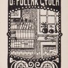 Ex-libris (bookplate) - Gyula Pollák