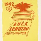 Occasional graphics - New Year's greeting: Happy New Year Lehotay book printing house