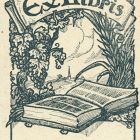 Ex-libris (bookplate) - Böske Bíró