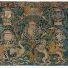 Tapestry - with the arms of Margaret of Austria, II.