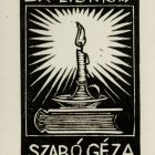 Ex-libris (bookplate) - Géza Szabó