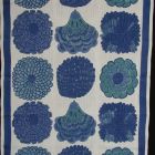 Printed fabric (furnishing fabric) - Chrysanthemum pattern