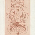 Ex-libris (bookplate) - Gustavo Pittaluga