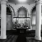 Exhibition photograph - the works of the Esterhazy Treasury at the exhibition "Esterhazy treasuries" in the Museum of Applied Arts, in 1965