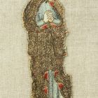 Embroidered figure (detail of a Orphrey Band) - Virgin Mary