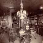 Interior photograph - library in the Lipthay Palace (Lánchíd str. 4.)