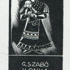 Ex-libris (bookplate) - The book of Ilonka Szabó