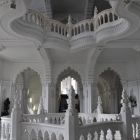 Architectural photograph - detail of the first floor vestibul with a view to the second floor, Museum of Applied Arts